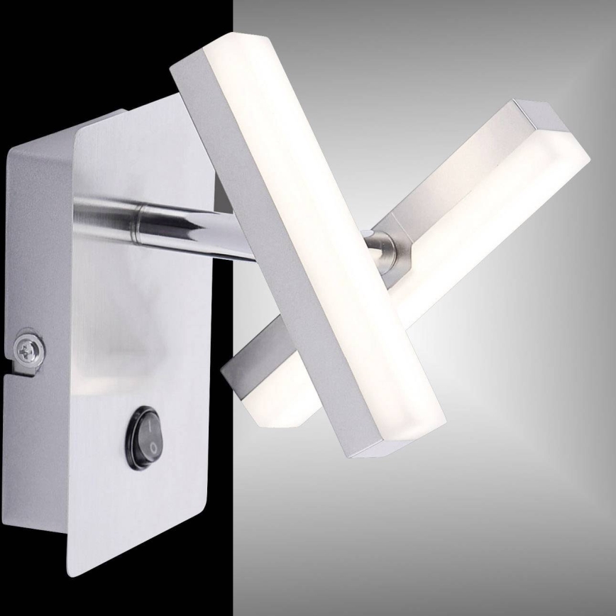 Leuchten Direkt 11276-55 - LED Wand-Spotlight RICO 2xLED/2W/230V