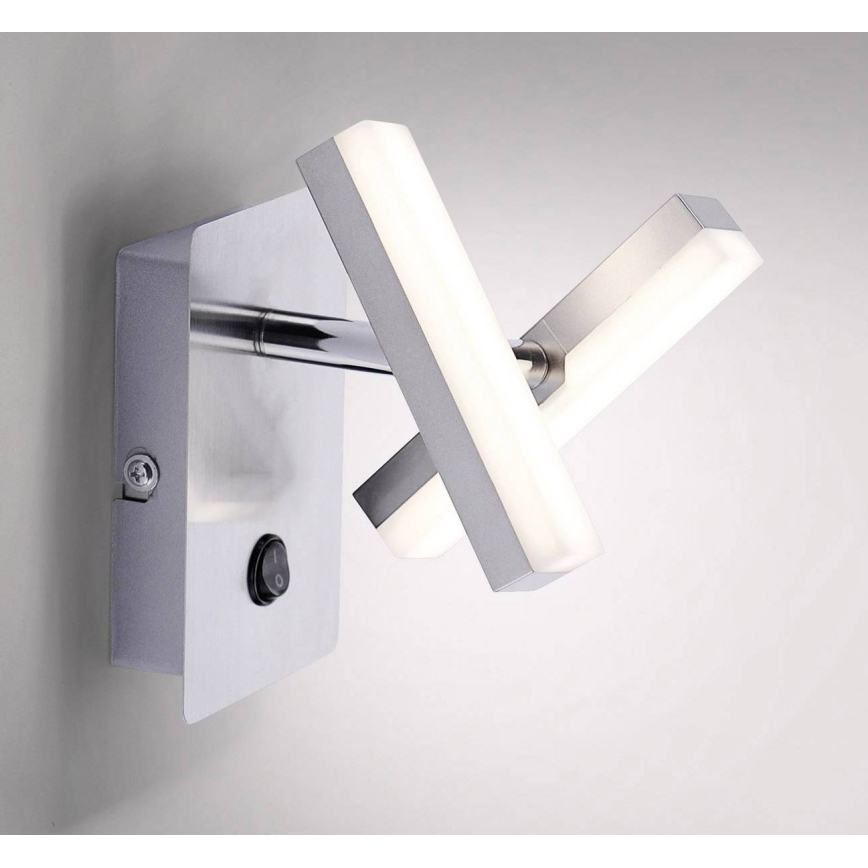 Leuchten Direkt 11276-55 - LED Wand-Spotlight RICO 2xLED/2W/230V