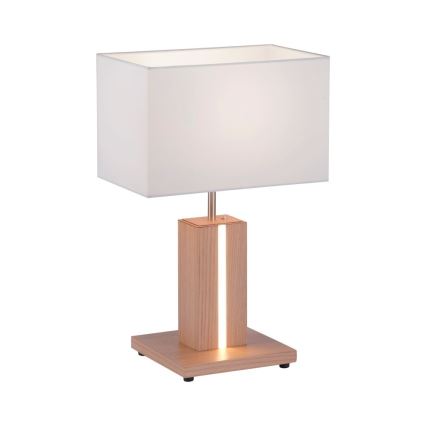 Leuchten Direkt 11421-78 - dimmbare LED-Tischlampe AMANDA 1xE27/40W/230V + LED/5W