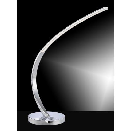 Leuchten Direkt 11551-17 - Dimmbare LED-Tischleuchte glänzendes Chrom 1xLED/6W/230V