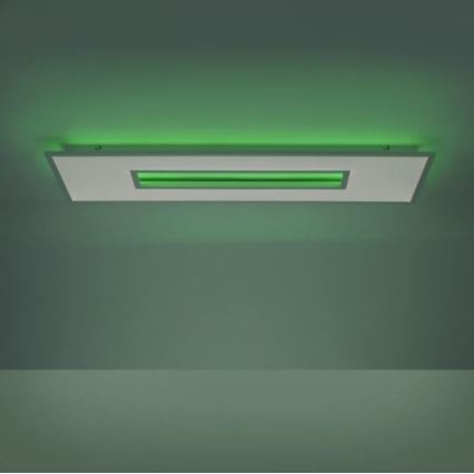 Leuchten Direkt 11646-16 - LED RGB dimmbare Deckenleuchte RECESS LED/41W/230V + LED/7,5W + Fernbedienung