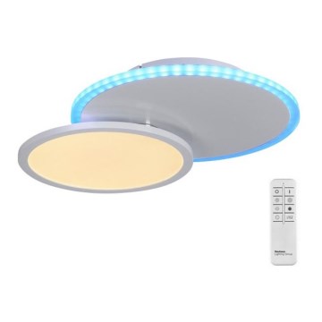 Leuchten Direkt 11662-16 - Dimmbare LED-RGB-Deckenleuchte ARENDA LED/21W/230V + Fernbedienung