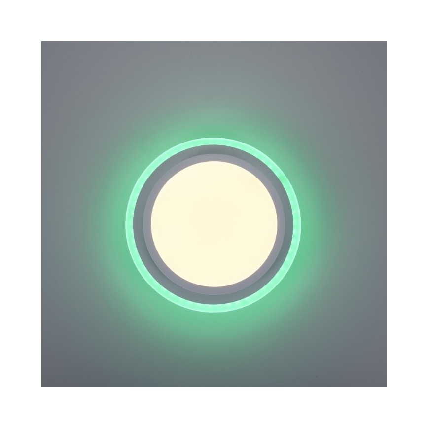 Leuchten Direkt 11662-16 - Dimmbare LED-RGB-Deckenleuchte ARENDA LED/21W/230V + Fernbedienung