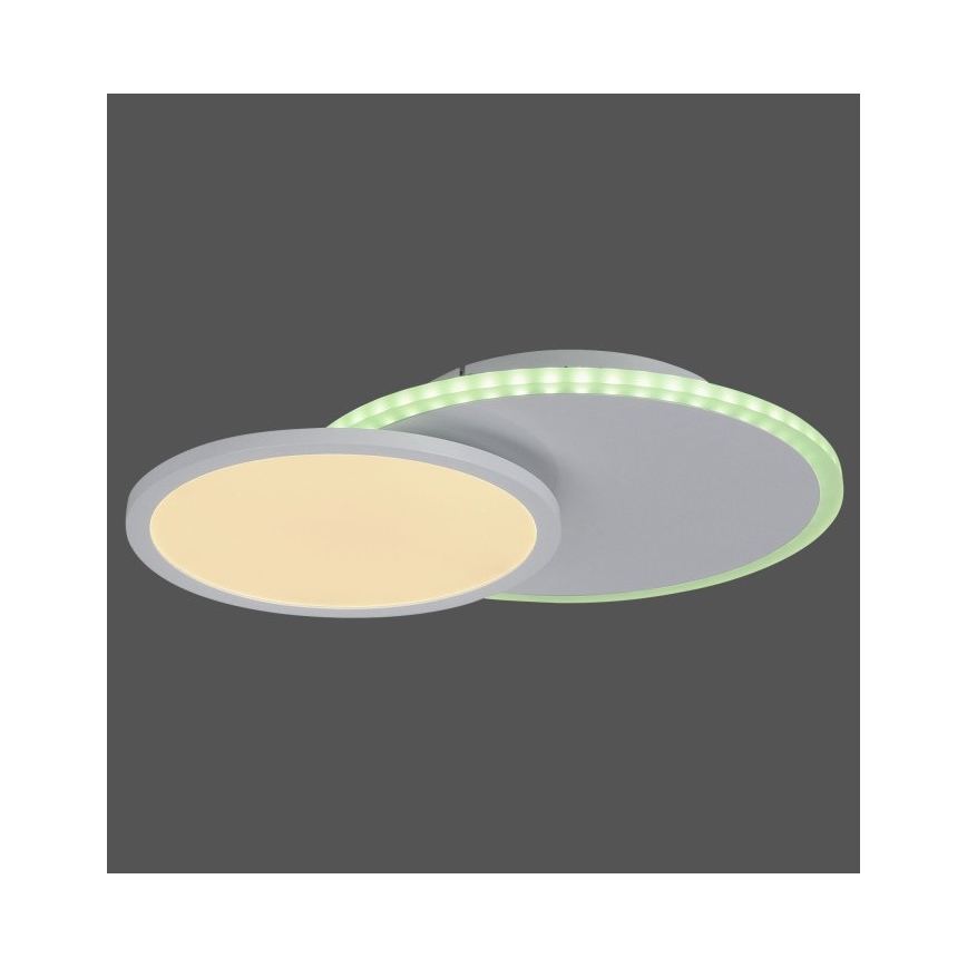 Leuchten Direkt 11662-16 - Dimmbare LED-RGB-Deckenleuchte ARENDA LED/21W/230V + Fernbedienung