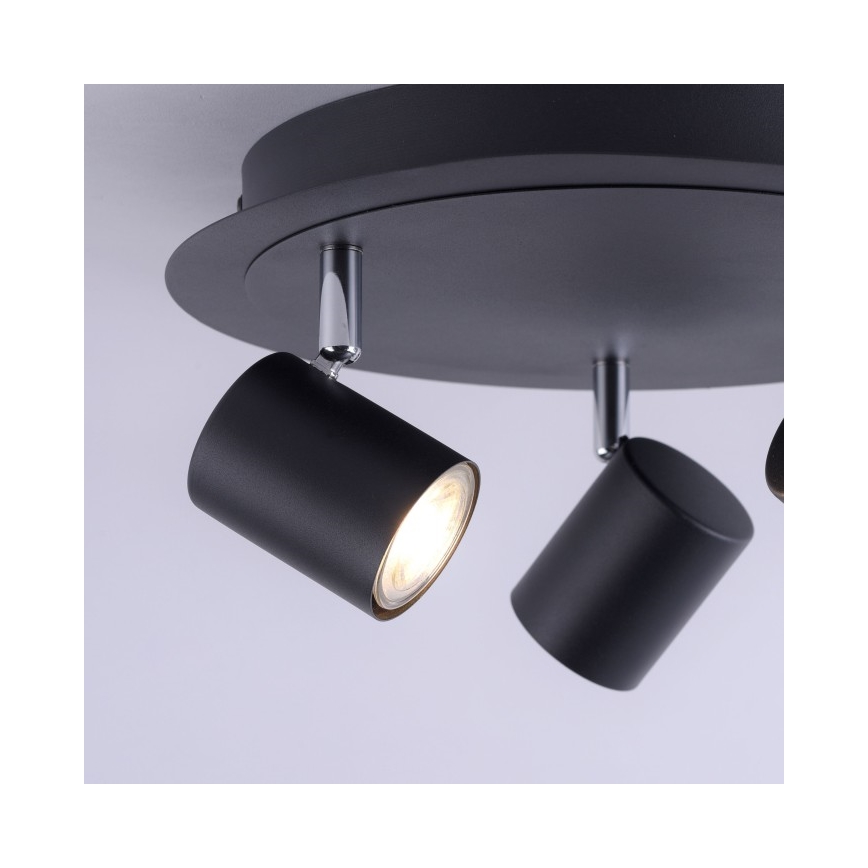 Leuchten Direkt 11943-13 - LED Strahler TARIK 3xGU10/5W/230V Anthrazit