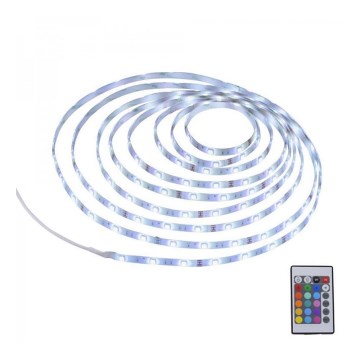 Leuchten Direkt 1210-70-BH - LED RGB Dimmbare Leiste TEANIA 3m 16,2W/12/230V + Fernbedienung