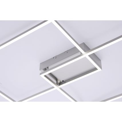 Leuchten Direkt 14017-55 - LED dimmbare Deckenbeleuchtung IVEN 2xLED/20W/230V + Fernbedienung