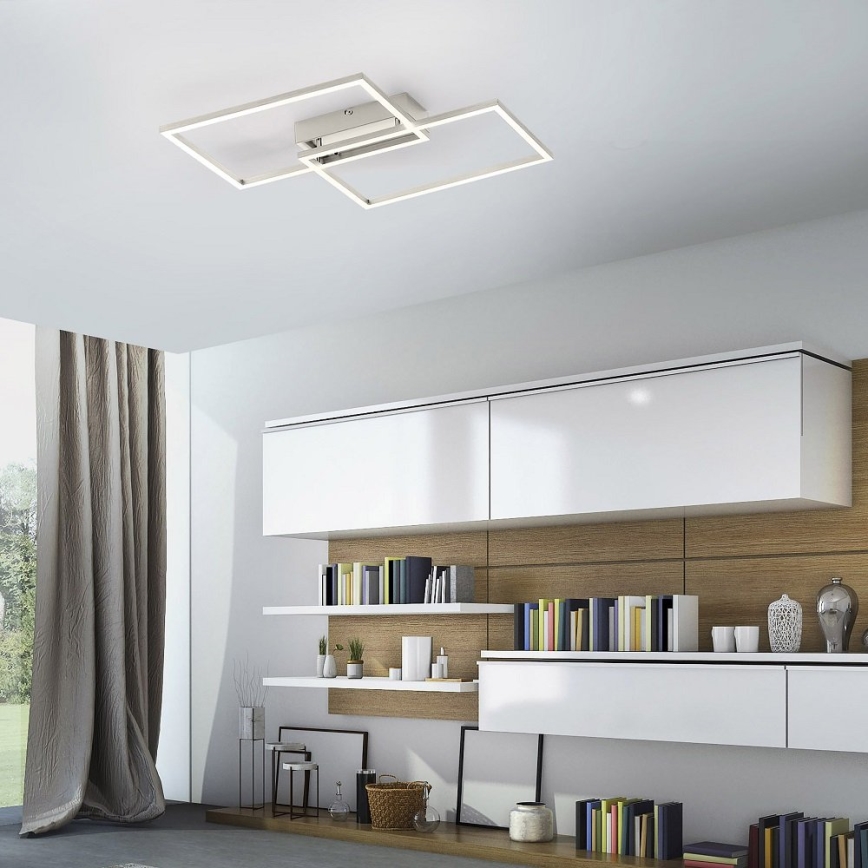 Leuchten Direkt 14018-55 - LED Dimmbarer Decken-Kronleuchter IVEN 2xLED/15W/230V