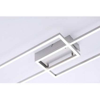 Leuchten Direkt 14019-55 - LED Dimmen Aufsatzkronleuchter IVEN 2xLED/20W/230V + Fernbedienung