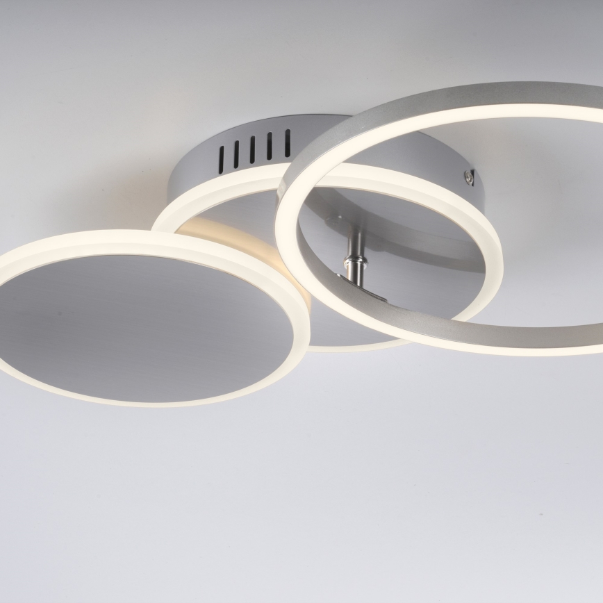 Leuchten Direkt 14116-55 - LED-Deckenleuchte SEVENT LED/25,5W/230V mattes Chrom