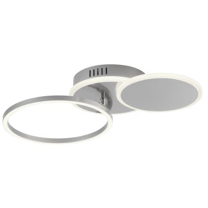 Leuchten Direkt 14116-55 - LED-Deckenleuchte SEVENT LED/25,5W/230V mattes Chrom