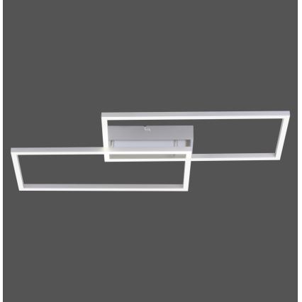 Leuchten Direkt 14140-55 - LED Dimmbare Deckenleuchte IVEN 2xLED/13,5W/230V + Fernbedienung