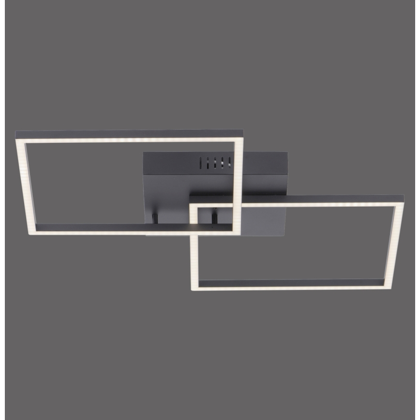 Leuchten Direkt 14141-18 - LED Dimmbare Deckenleuchte IVEN 2xLED/13,5W/230V + Fernbedienung