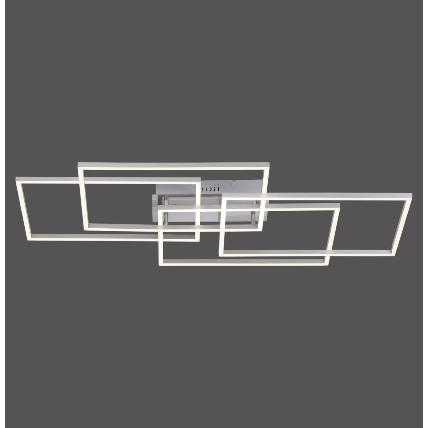 Leuchten Direkt 14151-55 - LED Dimmbare Deckenleuchte IVEN 4xLED/12W/230V + Fernbedienung