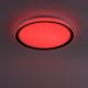 Leuchten Direkt 14339-21 - LED RGB Dimmbare Deckenleuchte KARI LED/37W/230V Tuya 2700-5000K + Fernbedienung