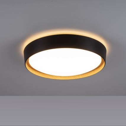 Leuchten Direkt 14347-18 – Dimmbare LED-Deckenleuchte EMILIA 28,8W/230V schwarz