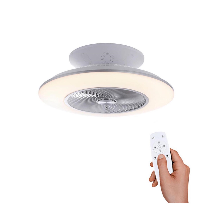 Leuchten Direkt 1445-55- LED-Deckenleuchte mit Ventilator LEONARD LED/32W/230V + FB