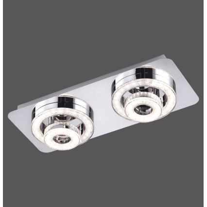 Leuchten Direkt 14521-17 - LED-Deckenleuchte TIM 2xLED/2,8W/230V + 2xLED/3,1W