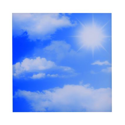 Leuchten Direkt 14600-16 - LED Dimmbare Deckenleuchte CLOUD LED/35W/230V + Fernbedienung