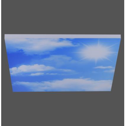 Leuchten Direkt 14600-16 - LED Dimmbare Deckenleuchte CLOUD LED/35W/230V + Fernbedienung