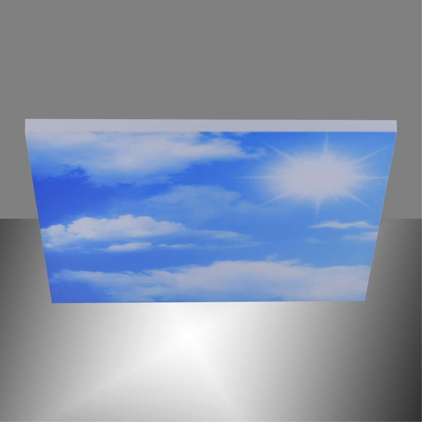Leuchten Direkt 14600-16 - LED Dimmbare Deckenleuchte CLOUD LED/35W/230V + Fernbedienung