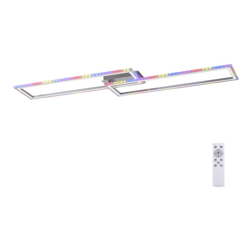Leuchten Direkt 14635-55 - LED RGB dimmbare Deckenleuchte FELIX LED/34,5W/230V + Fernbedienung