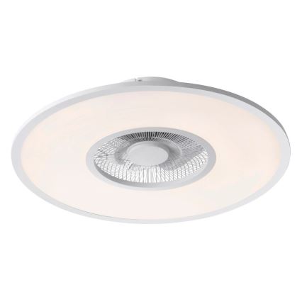 Leuchten Direkt 14642-16 - Dimmbare LED-Leuchte mit Ventilator FLAT-AIR LED/32W/230V 2700-5000K + Fernbedienung