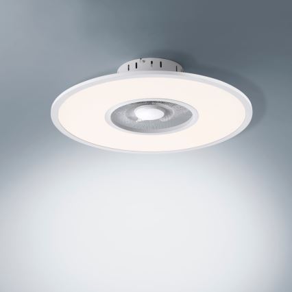 Leuchten Direkt 14642-16 - Dimmbare LED-Leuchte mit Ventilator FLAT-AIR LED/32W/230V 2700-5000K + Fernbedienung