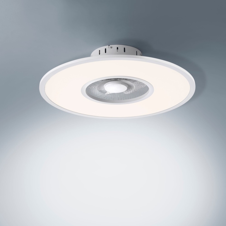 Leuchten Direkt 14642-16 - Dimmbare LED-Leuchte mit Ventilator FLAT-AIR LED/32W/230V 2700-5000K + Fernbedienung