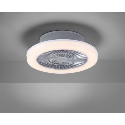 Leuchten Direkt 14645-55 - LED-Leuchte mit Ventilator LEONARD LED/27W/230V