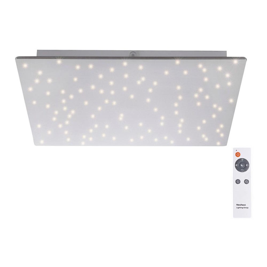 Leuchten 14671-55 Dimmbare Beleuch LED/18W/230V Direkt | Deckenleuchte - + Fernbedienung SPARKLE LED