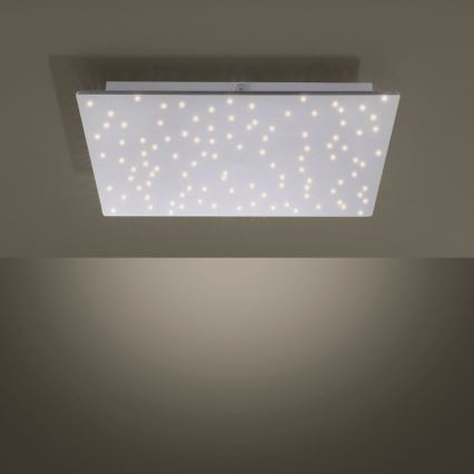 Leuchten Direkt 14671-55 - LED Dimmbare Deckenleuchte SPARKLE LED/18W/230V 2700-5000K + Fernbedienung