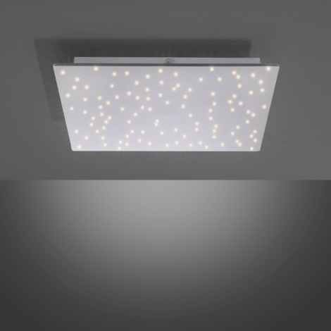 Leuchten Direkt 14671-55 - Dimmbare + Fernbedienung SPARKLE Deckenleuchte Beleuch | LED/18W/230V LED