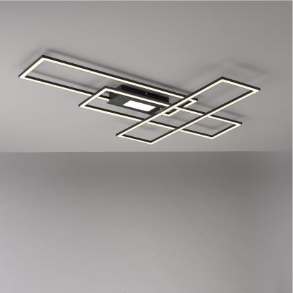 Leuchten Direkt 14693-18 - LED dimmbare Deckenleuchte ASMIN LED/48W/230V + Fernbedienung