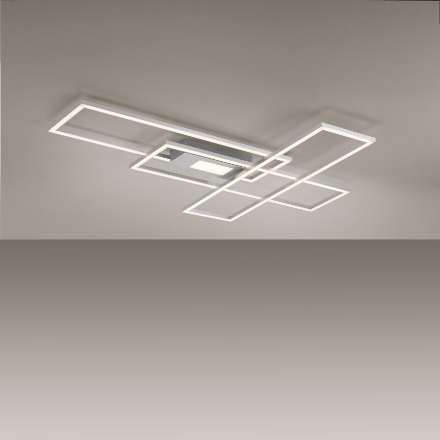 Leuchten Direkt 14693-55 - LED dimmbare Deckenleuchte ASMIN LED/48W/230V + Fernbedienung