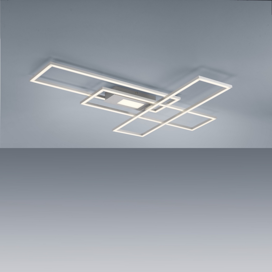 Leuchten Direkt 14693-55 - LED dimmbare Deckenleuchte ASMIN LED/48W/230V + Fernbedienung