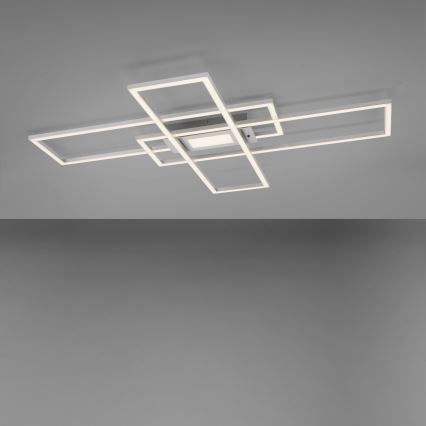 Leuchten Direkt 14693-55 - LED dimmbare Deckenleuchte ASMIN LED/48W/230V + Fernbedienung