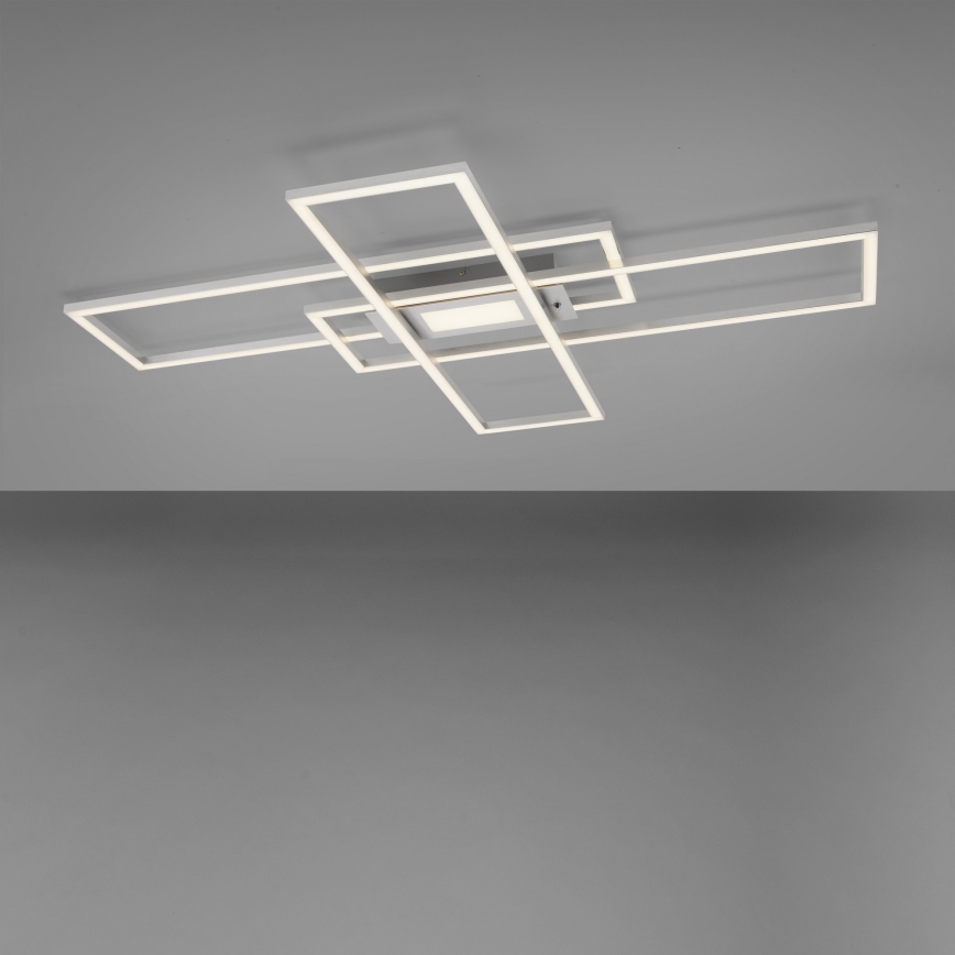 Leuchten Direkt 14693-55 - LED dimmbare Deckenleuchte ASMIN LED/48W/230V + Fernbedienung