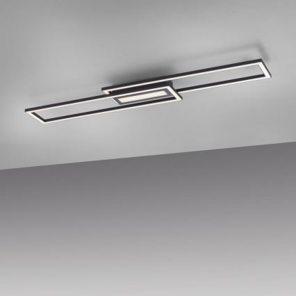 Leuchten Direkt 14696-18 – Dimmbare LED-Aufbauleuchte ASMIN LED/45W/230V schwarz