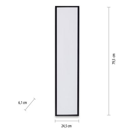 Leuchten Direkt 14741-18 - LED Deckenleuchte FLAT LED/14W/230V