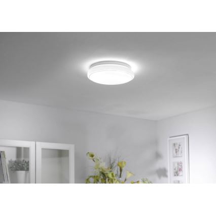 Leuchten Direkt 14742-16 - LED RGB Dimmbare Deckenleuchte JUPI LOLASMART LED/18W/230V Tuya 2700-5000K + Fernbedienung