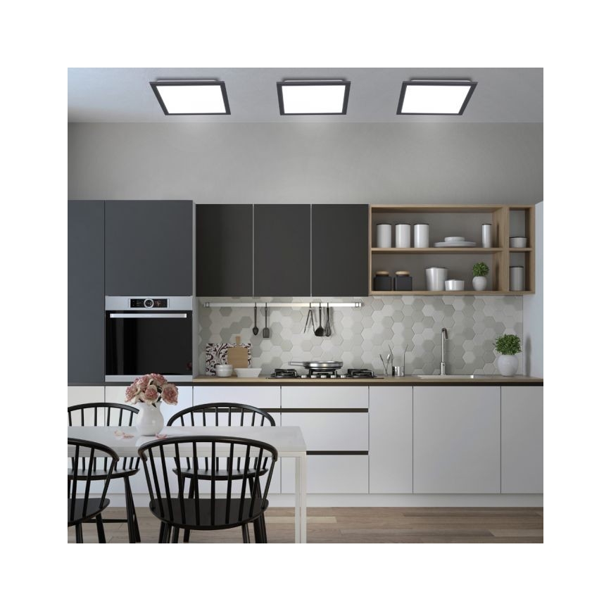 Leuchten Direkt 14754-18- LED Dimmbare Deckenleuchte FLAT LED/20W/230V 2700K-5000K + Fernbedienung