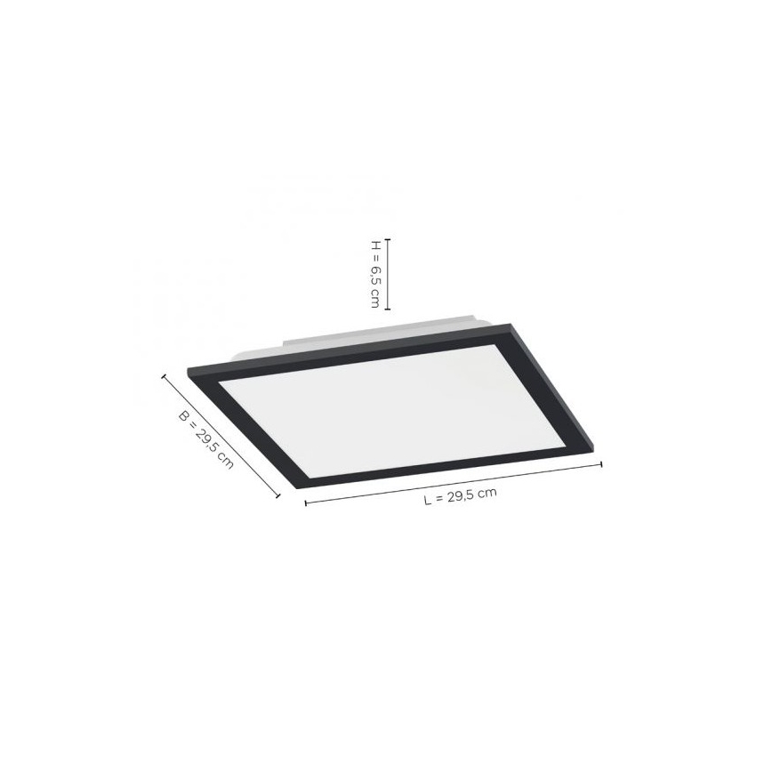 Leuchten Direkt 14754-18- LED Dimmbare Deckenleuchte FLAT LED/20W/230V 2700K-5000K + Fernbedienung