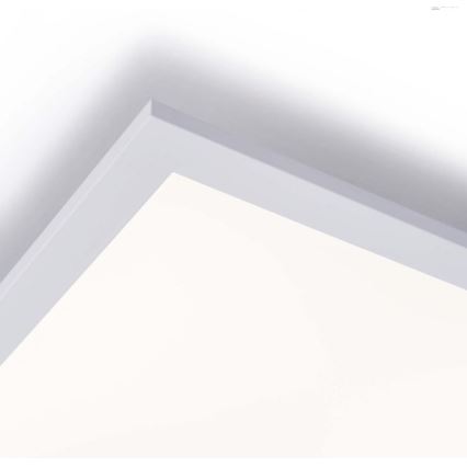 Leuchten Direkt 14757-21- LED Dimmbares Aufbaupanel FLAT LED/36W/230V 2700-5000K silber + Fernbedienung