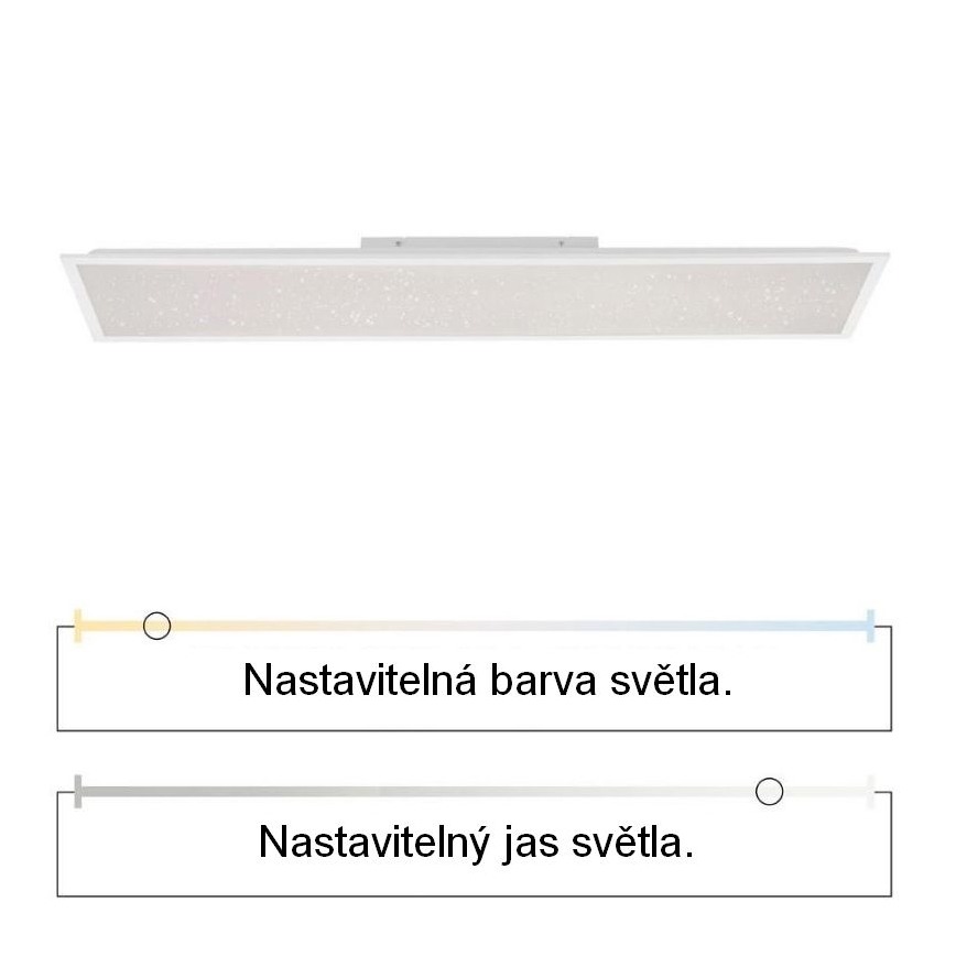 Leuchten Direkt 14762-16 - LED dimmbare Leuchte STARRYFLAT LED/36W/230V + FB
