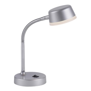 Leuchten Direkt 14825-21 - LED Tischleuchte ENISA 1xLED/3,5W/230V silber