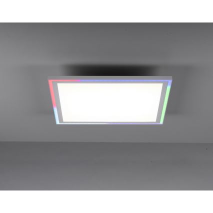 Leuchten Direkt 14900-16 - Dimmbare LED-RGB-Deckenleuchte EDGING LED/24W/230V + Fernbedienung