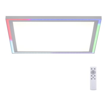 Leuchten Direkt 14900-16 - LED RGB dimmbare Deckenleuchte EDGING LED/24W/230V + Fernbedienung