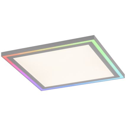Leuchten Direkt 14900-16 - LED RGB dimmbare Deckenleuchte EDGING LED/24W/230V + Fernbedienung