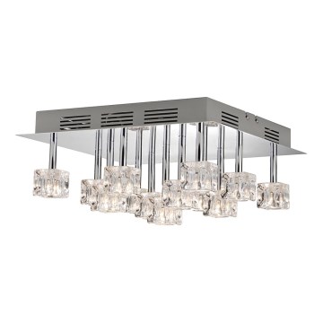 Leuchten Direkt 15007-17 - Kristall-Deckenleuchte BRITTA 13xG4/10W/230V/12V